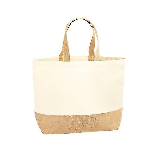 Westford Mill Laminate Jute Tote
