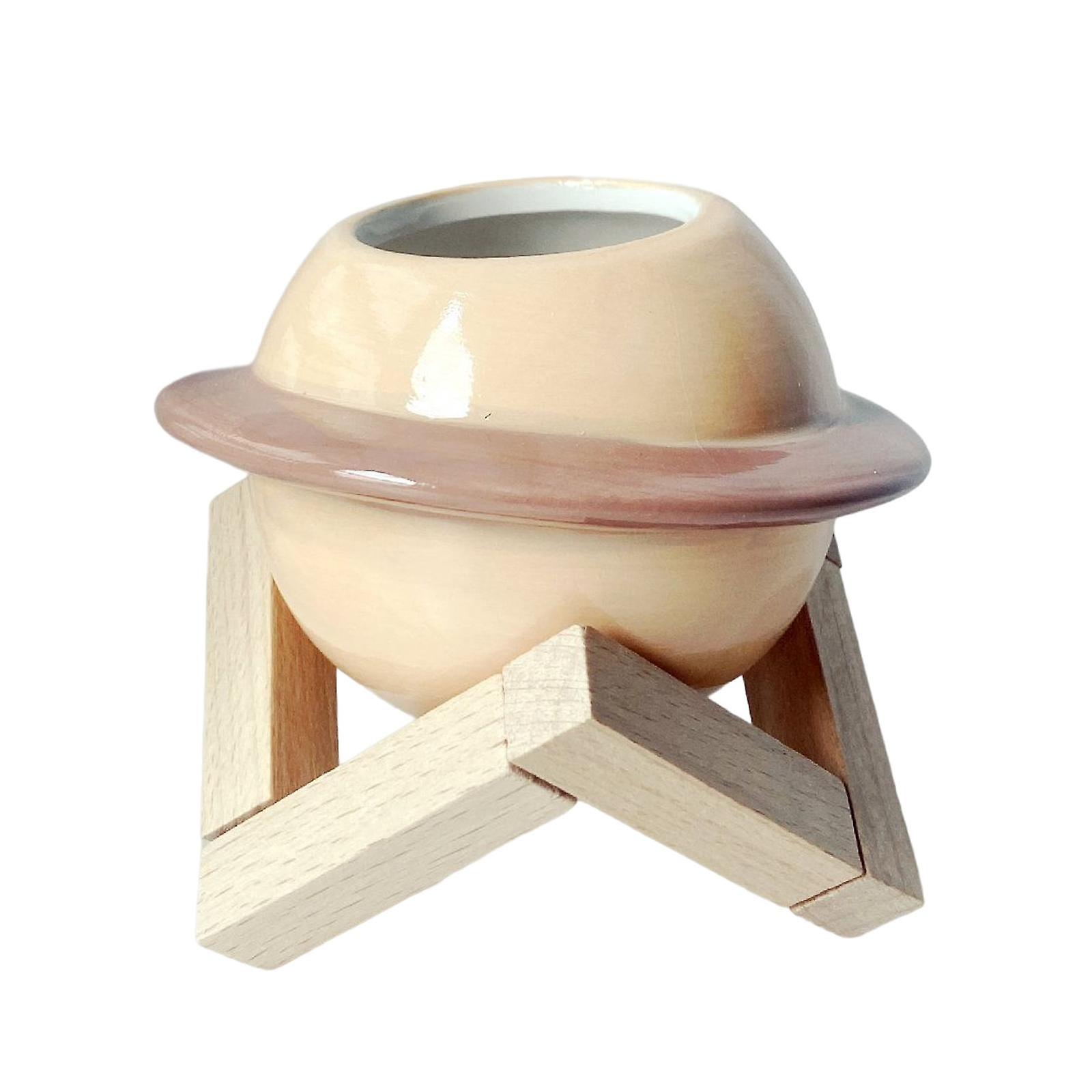 Simple Flower Vase Tabletop Centerpieces Front Door Planters for Living Room blue