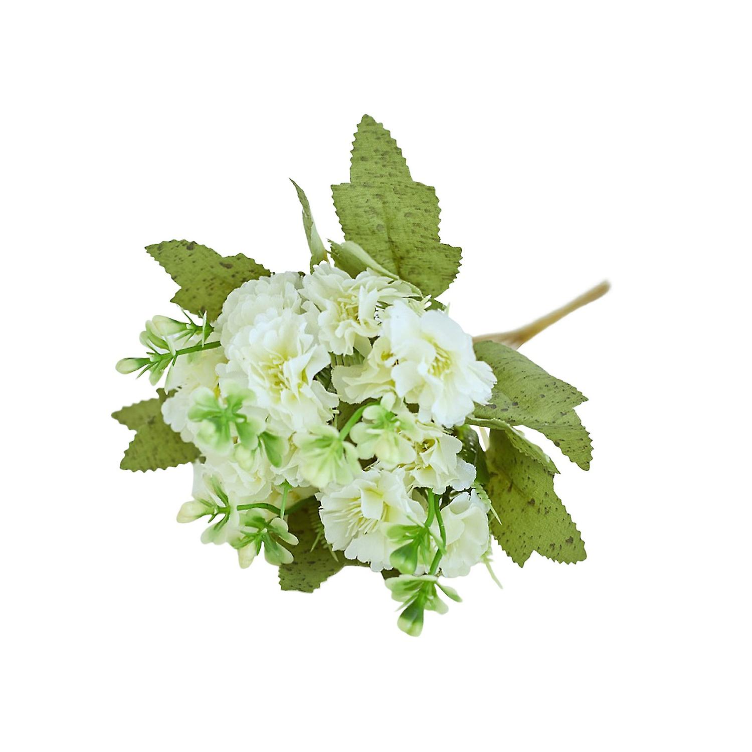 Fleur artificielle Style européen pas flétri Longue durée Fine exécution facile d’entretien Table à manger D
