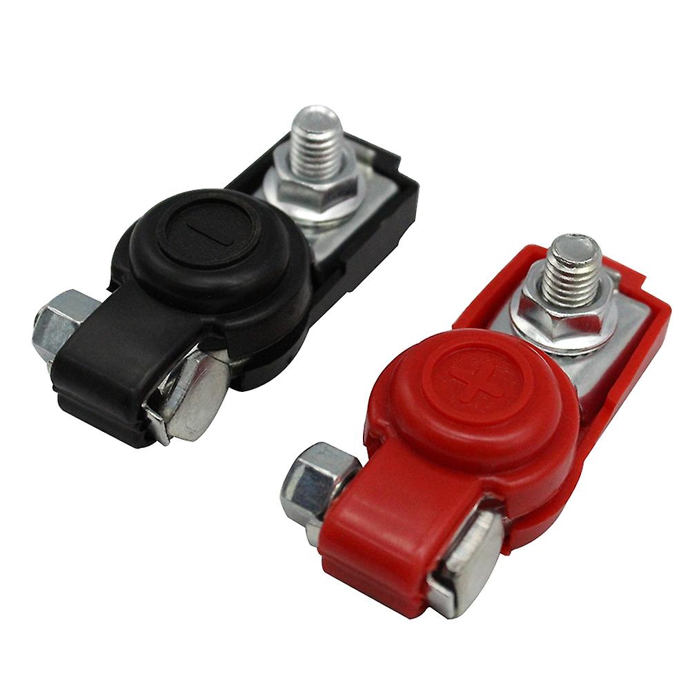 Car Battery Terminal Clamp Clip Connector Adjustable Positive Negative