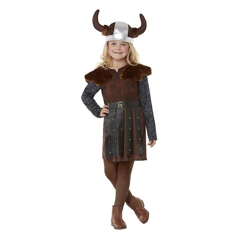 Viking Princess Costume Brown 71006l