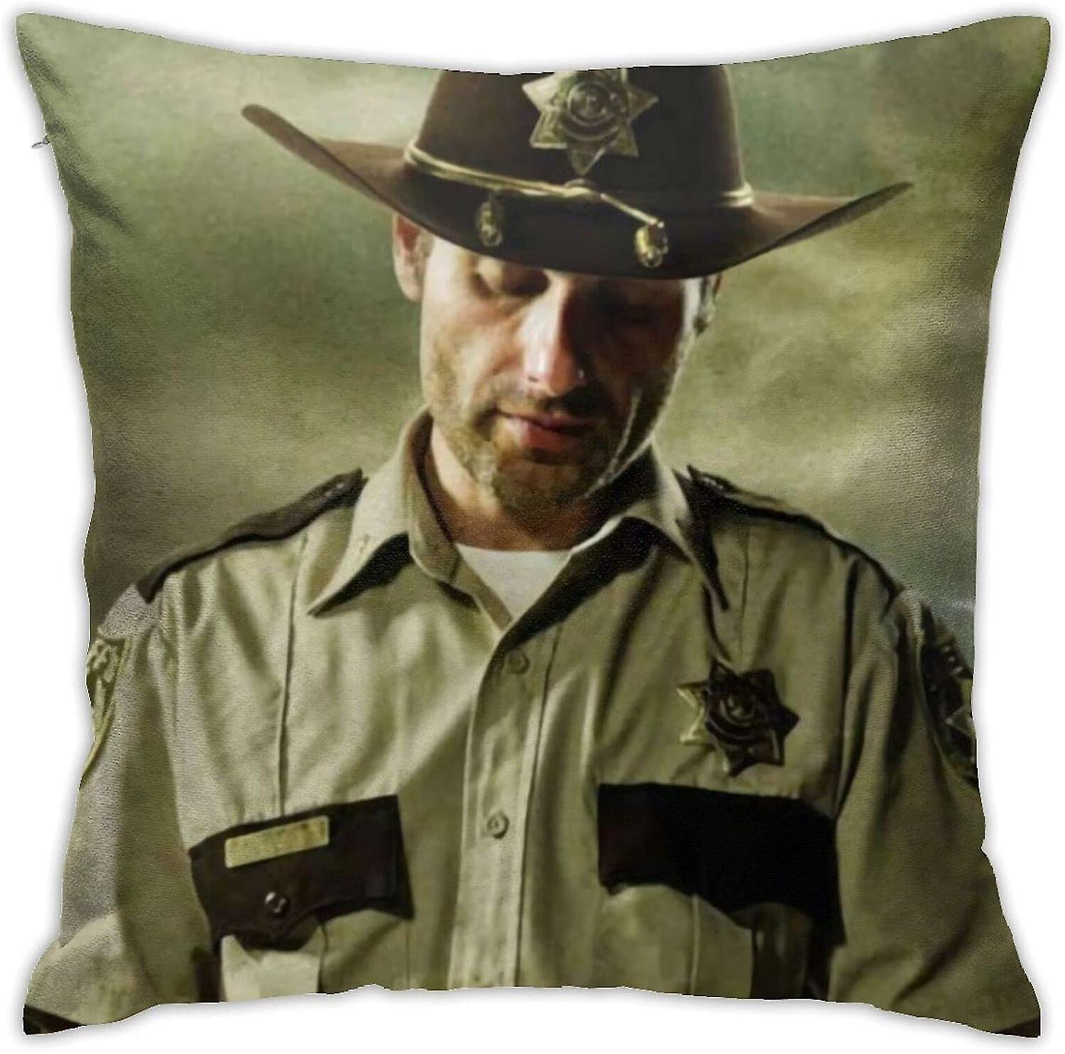 アンドリュー・リンカーン枕カバーリック・グライムス・ポリエステルソフト装飾スクエアスロー枕カバークッションカバーリビングルームソファベッド用の高級枕カバー