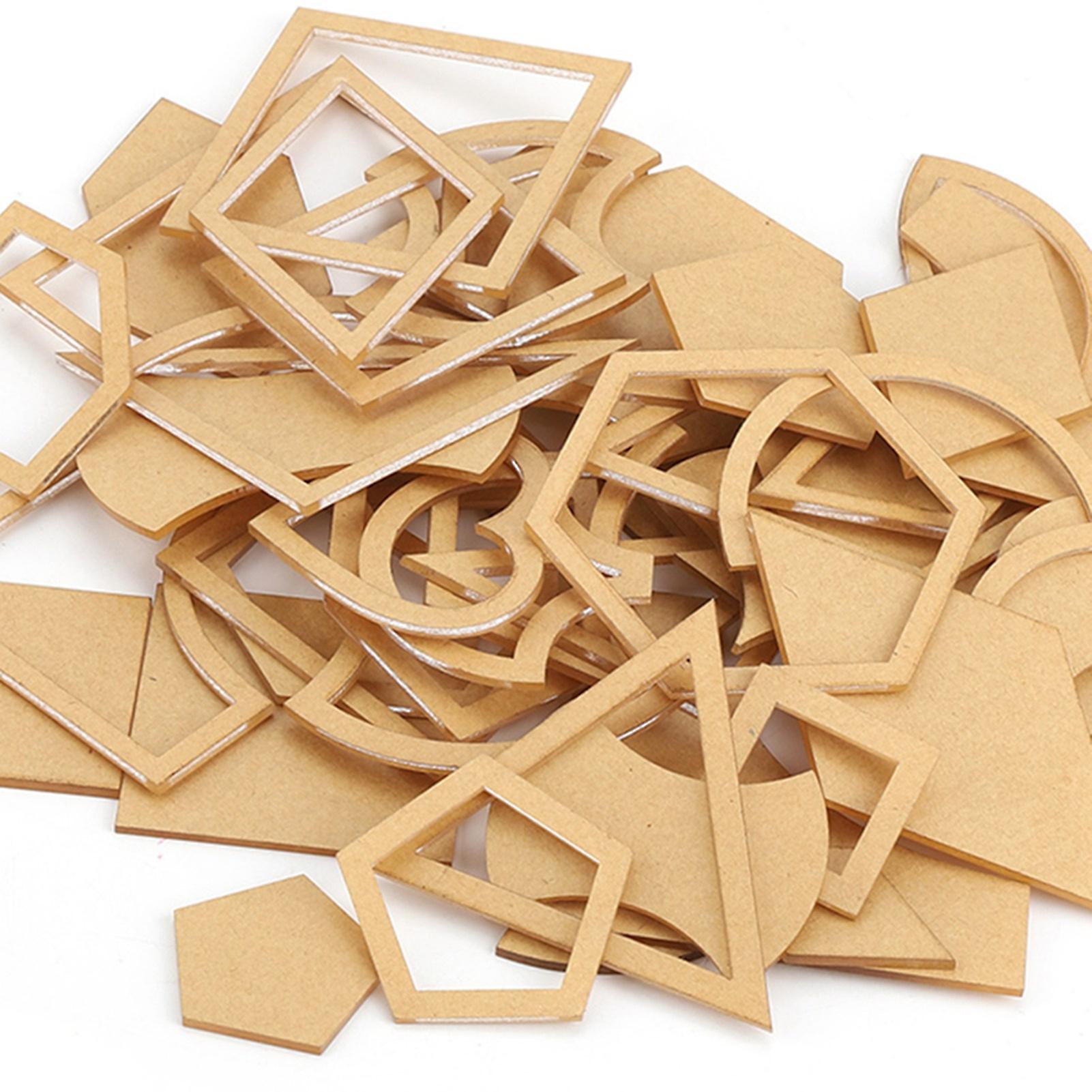 54PCS Clear Acrylic Pattern Stencil Template Set Leather Craft Quilting Sewing Tool DIY