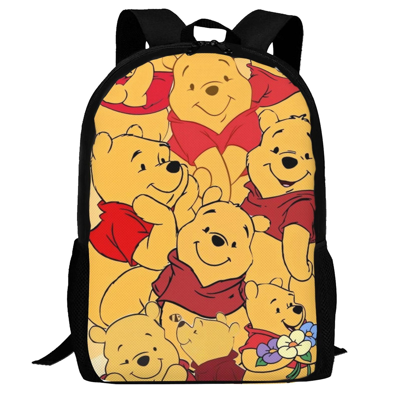 Winnie The Pooh Backpack,Laptop Backpack Lightweight Casual DaypackMulti-Function Travel Backpack