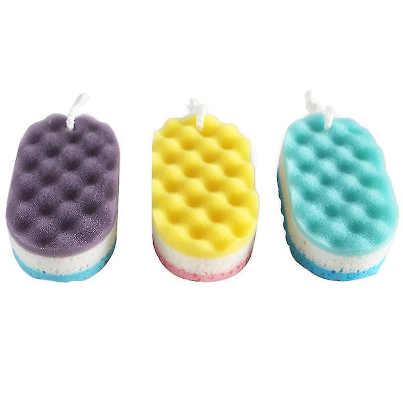 3pcs Bathing Scrubbers