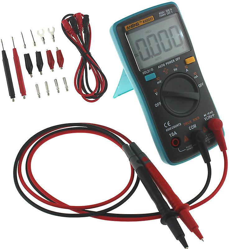 Professional True Rms Digital Multimeter 6000 Counts Backlight Ac/dc
