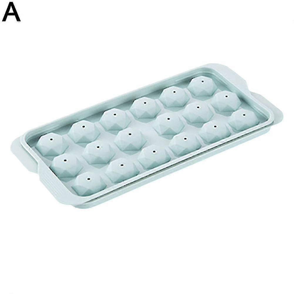 Ice Cube Mould Household Double-layer Ice Grid Circular Mold Ice Making Box