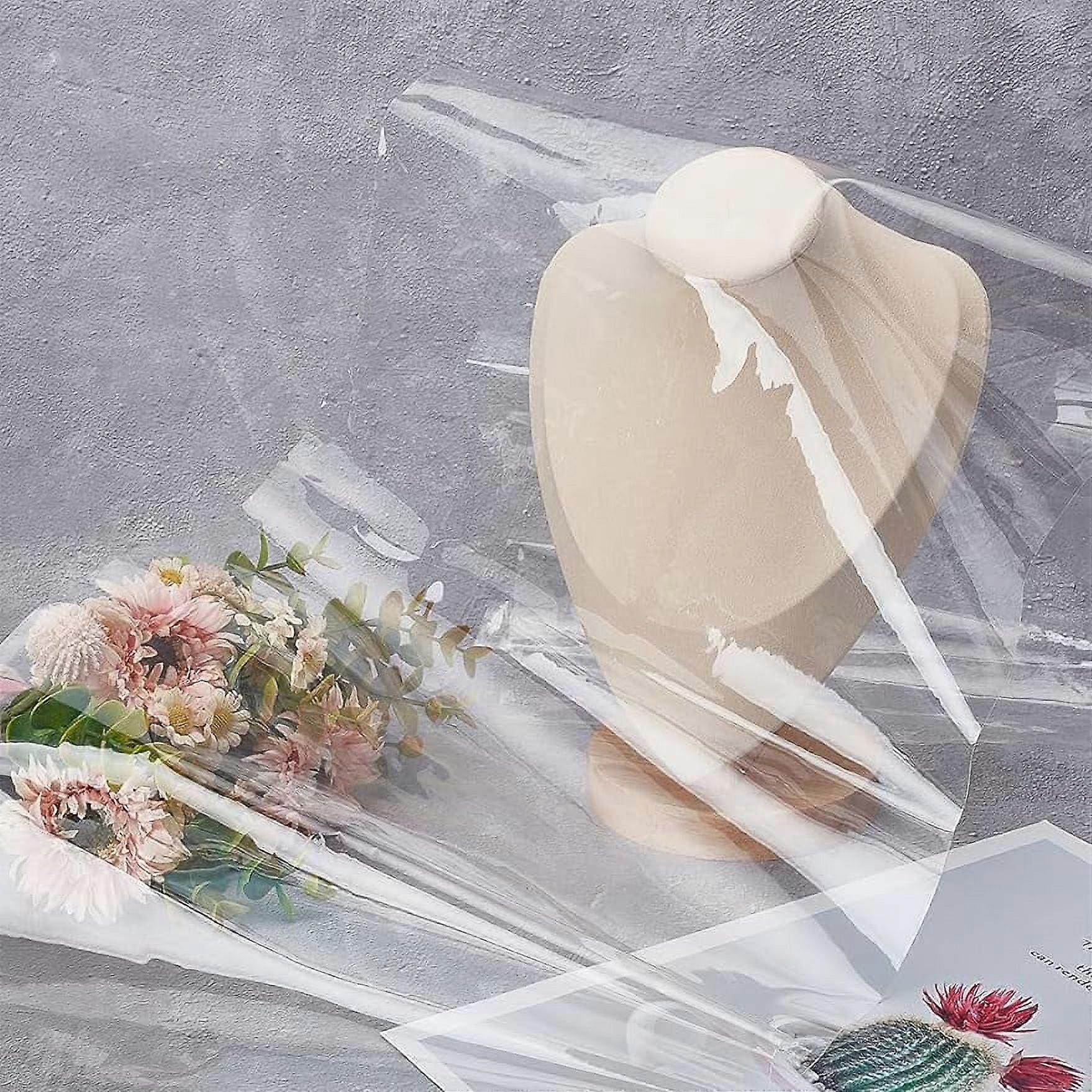 28.9x124cm Transparent Fabric 0.2mm Thick Clear TPU Fabric PVC Waterproof Clothing Soft Waterproof Material for Raincoat Bag DIY Waterproof Clothing S 