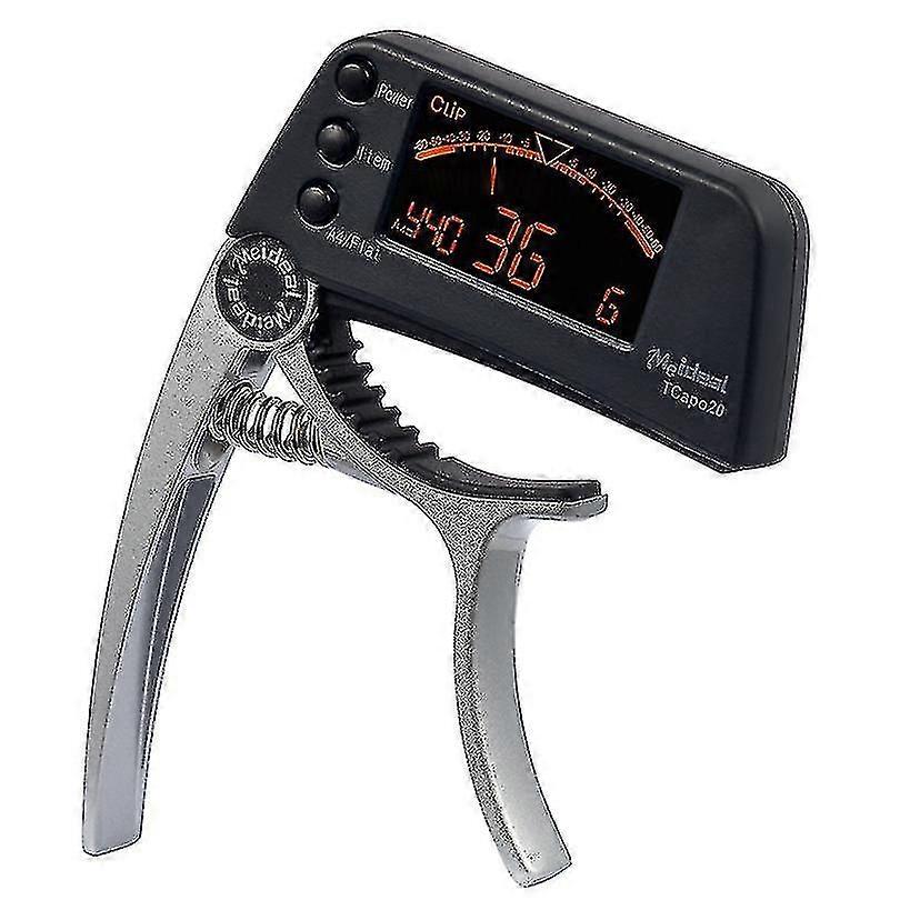 Accordeur de guitare acoustique Capo Quick Change Key 2 en 1 parties