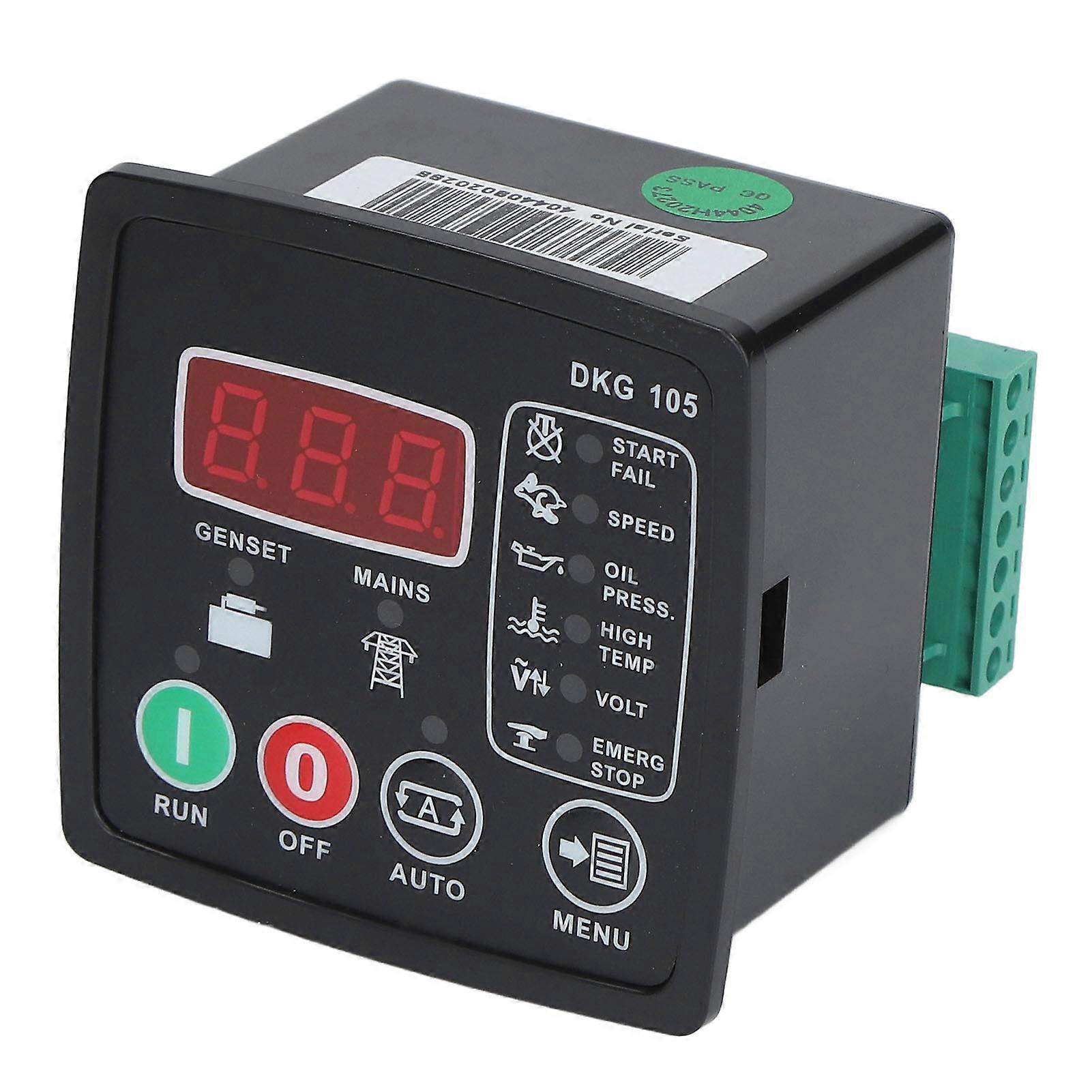 Generator Engine Controller Auto Start Stop Diesel Engine Controller Module Panel for Diesel Gasoline Engine Generator NO.4863