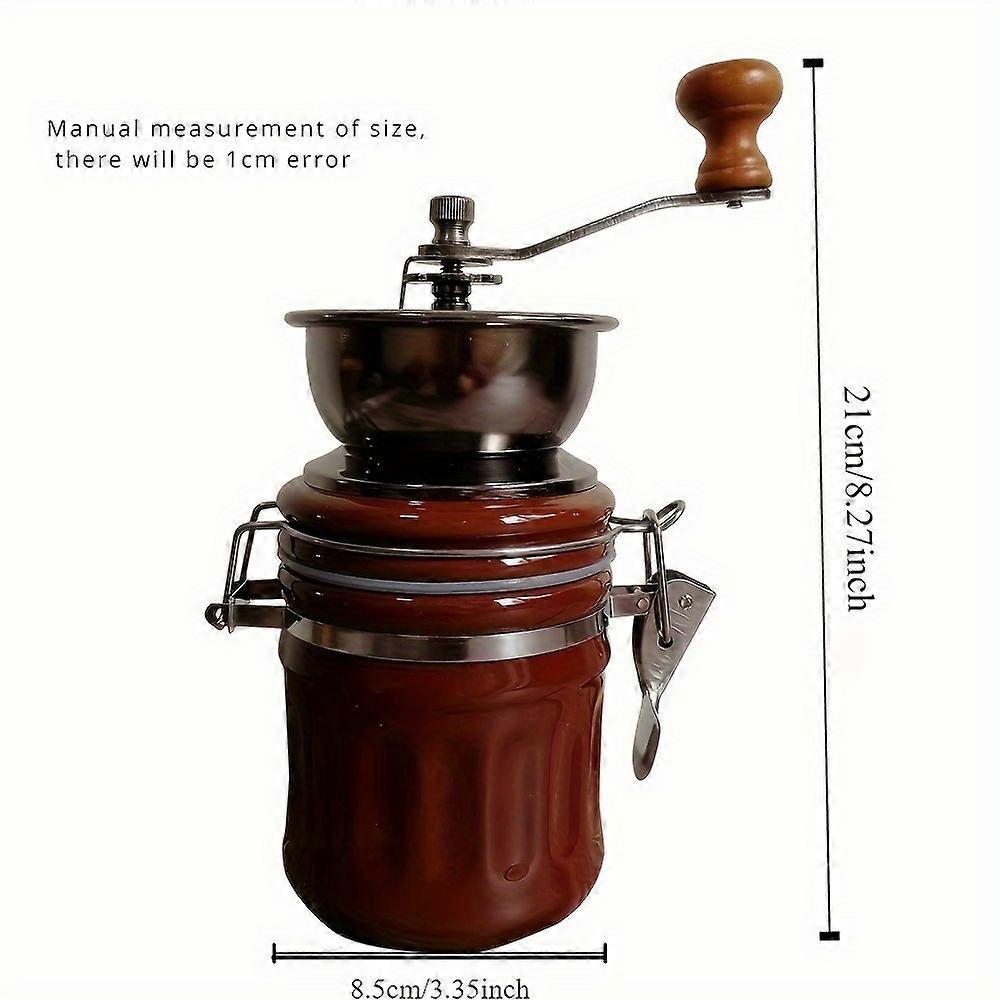 手動コーヒーパウダーグラインダー、ハンドコーヒーマシン、家庭用コーヒー豆グラインダー、レトロロッカーコーヒー豆グラインダー