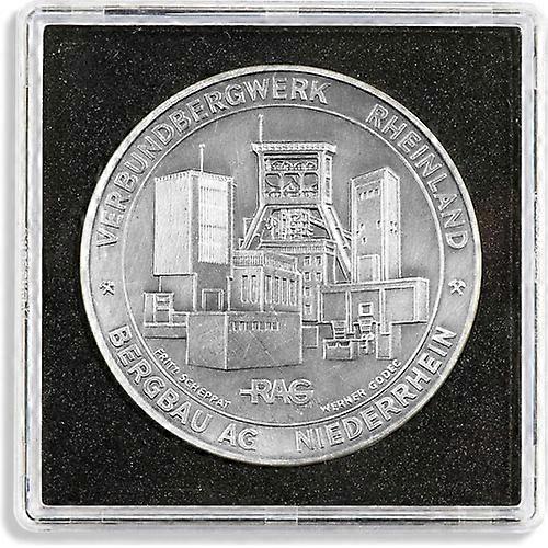 Leuchtturm Premium Quality Quadrum Extra Large Square Coin Capsules 5 Pieces