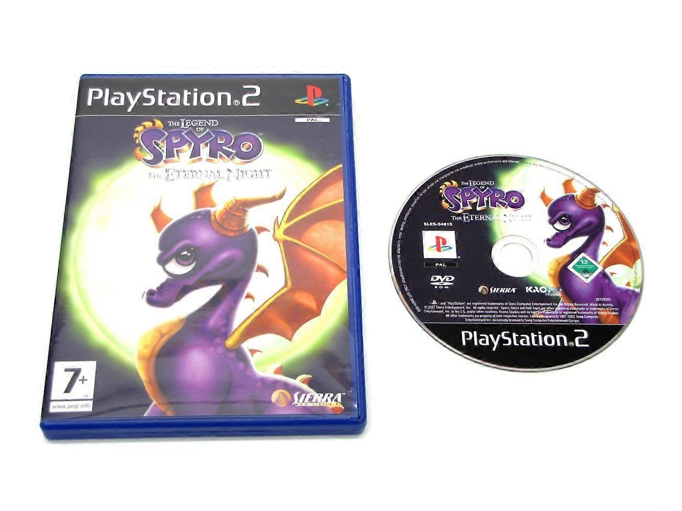 Spyro the eternal night PS2 [FR IMPORT] - PAL - New & Sealed