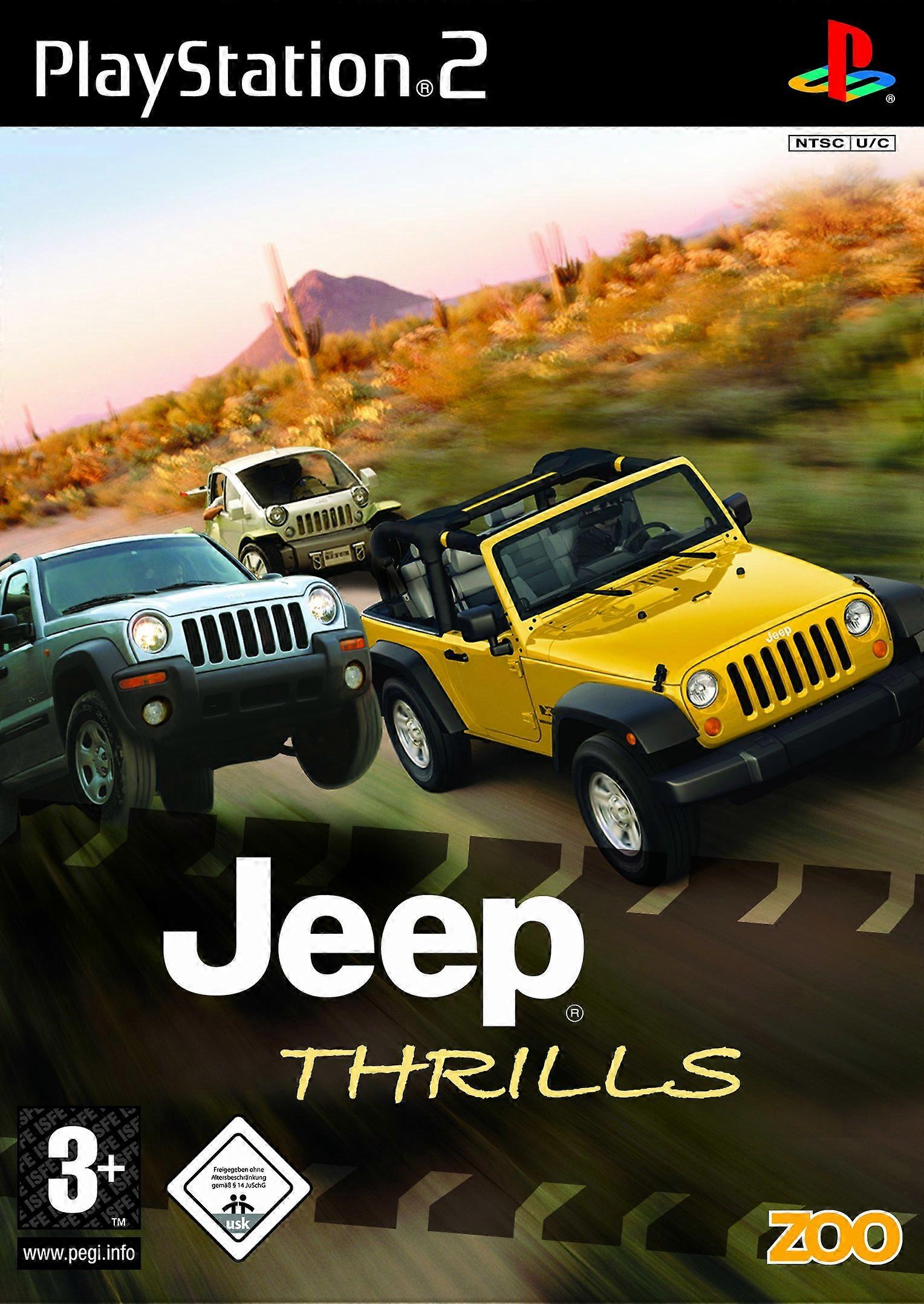 Jeep Thrills (PS2) - PAL - New & Sealed