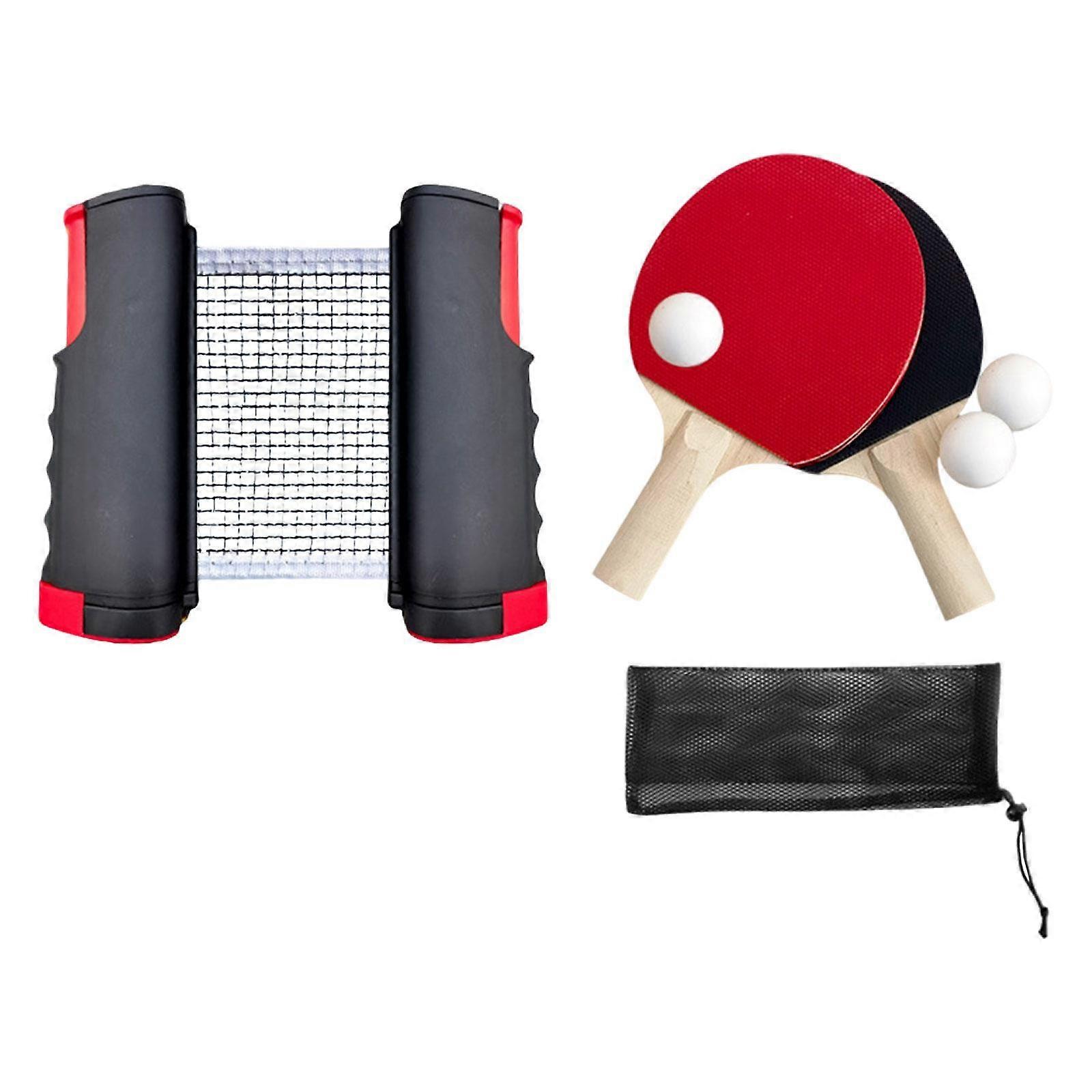 مجموعة مجاذيف تنس الطاولة مجموعة ألعاب تنس الطاولة للتدريب على الطاولة على الطاولة رمادي