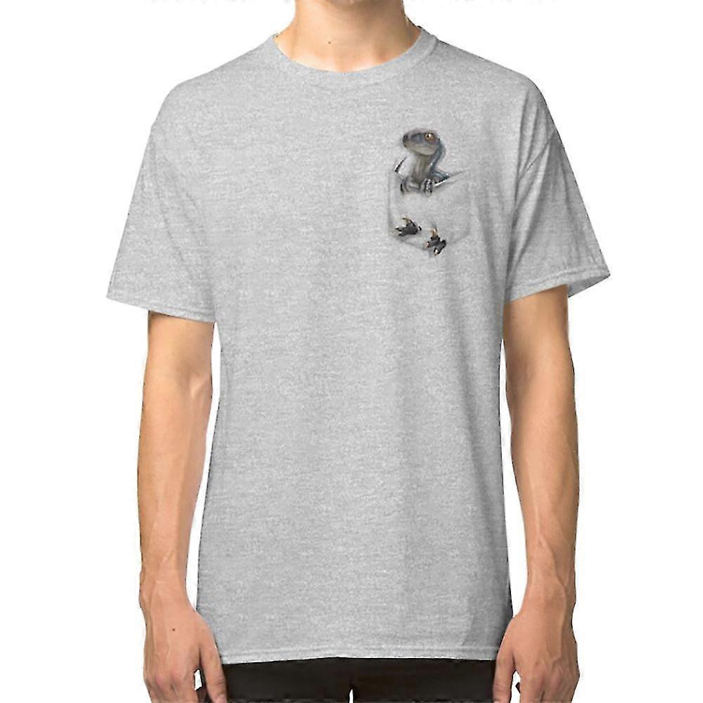 Pocket Protector - Blue T-shirt