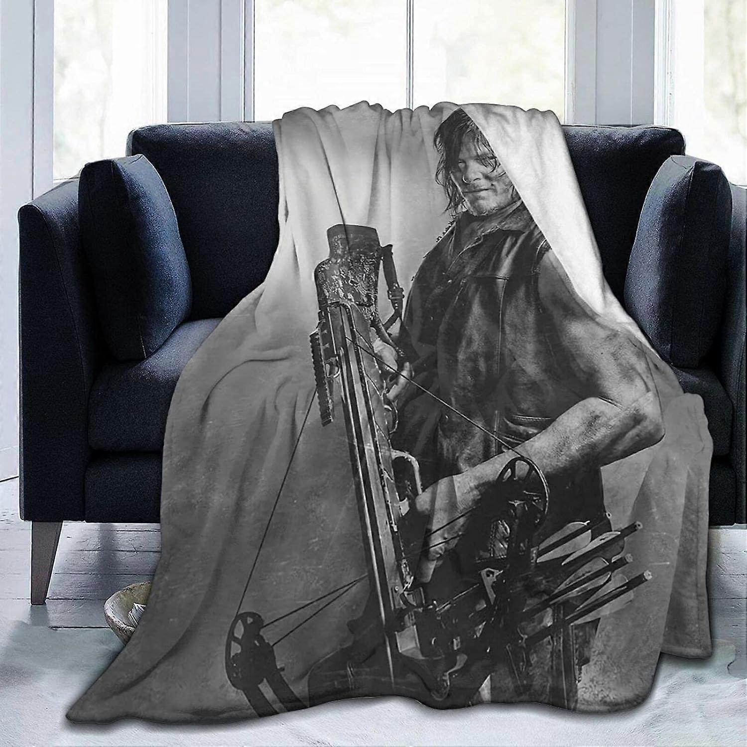 Daryl-Luxury Microfiber Fleece Blanket,Lightweight,Super Soft,Cozy -ct1732