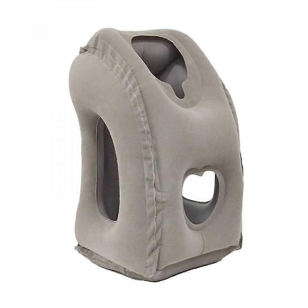 Inflatable Airplane Neck Pillow For Sleeping To Avoid Neck And Shoulder Pain QJD
