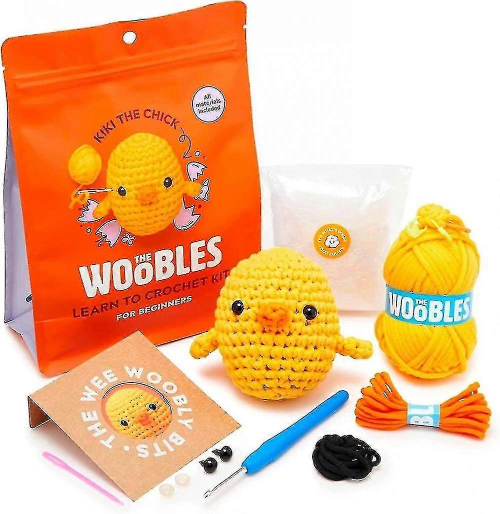 Crochet Kit For Beginners Diy Crochet Stuffed Animal Kit Beginner Crochet Kit