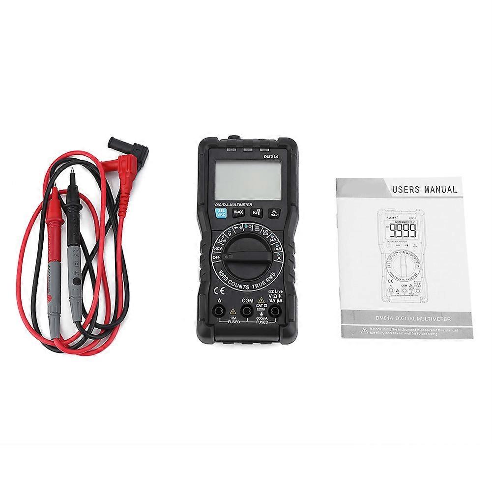 DM91A High Precision Mini Digital Multimeter 9999 Counts Tester Multi Meter