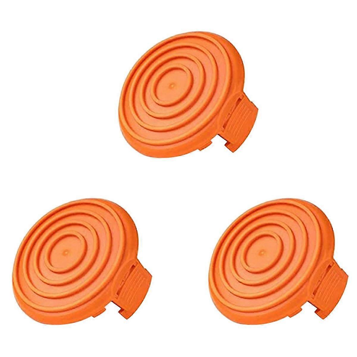 3X 50019417 Grass Trimmer Spool Cap Cover for Corded Electric String Trimmers Part Replacements