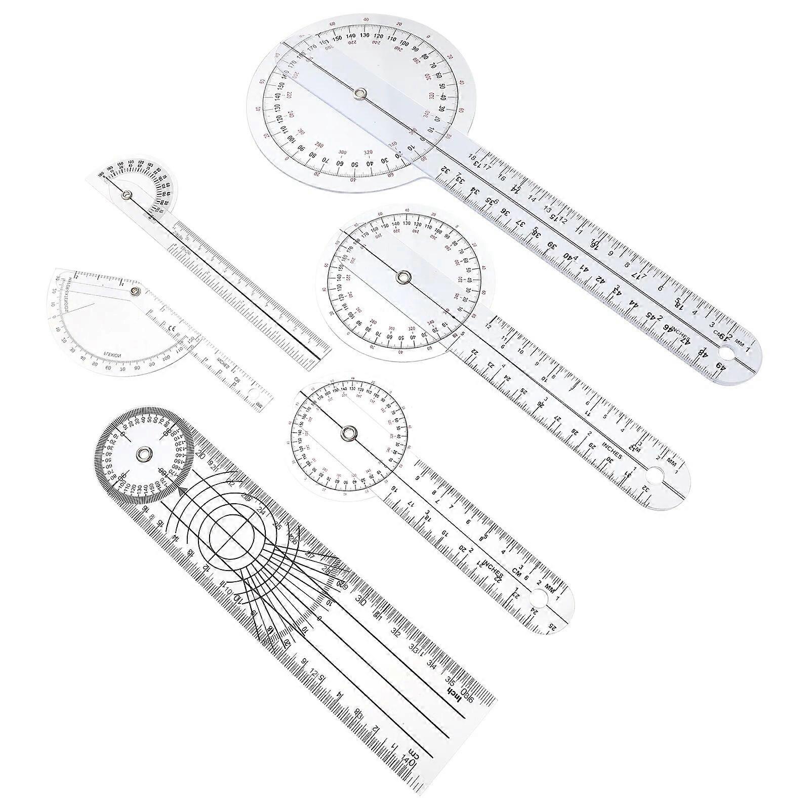 Goniometer Angle Protractor Ruler Digital Rotary Degree Spinal Finder Bevel Joint Measure Gauge Physiotherapy Cube Kit Finger