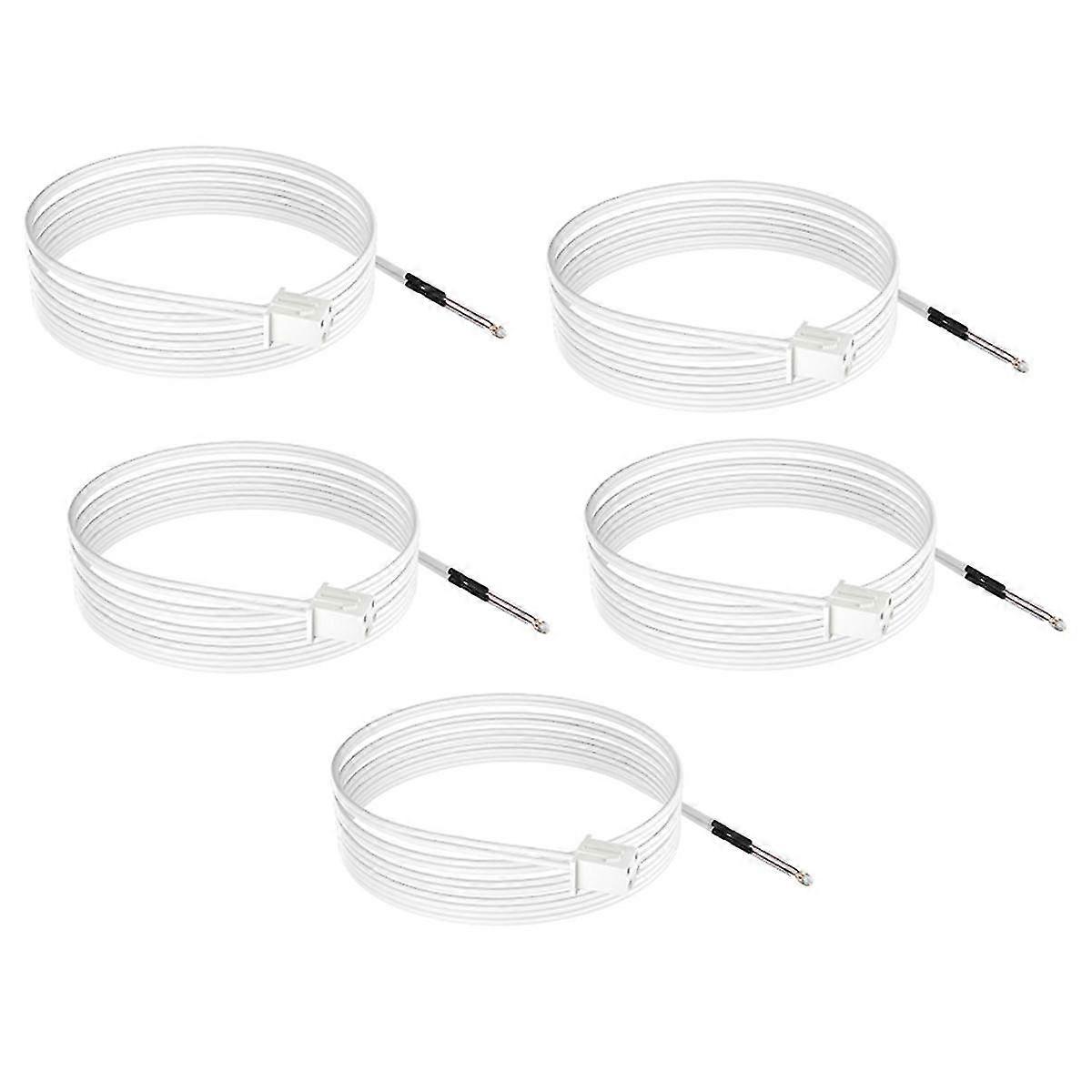 5Pcs for 3 Thermistor,NTC 100K Glass Bead Thermistor,3D Printer NTC 3950 Ohm Thermistor Temp Sensor with XH2.54-2P