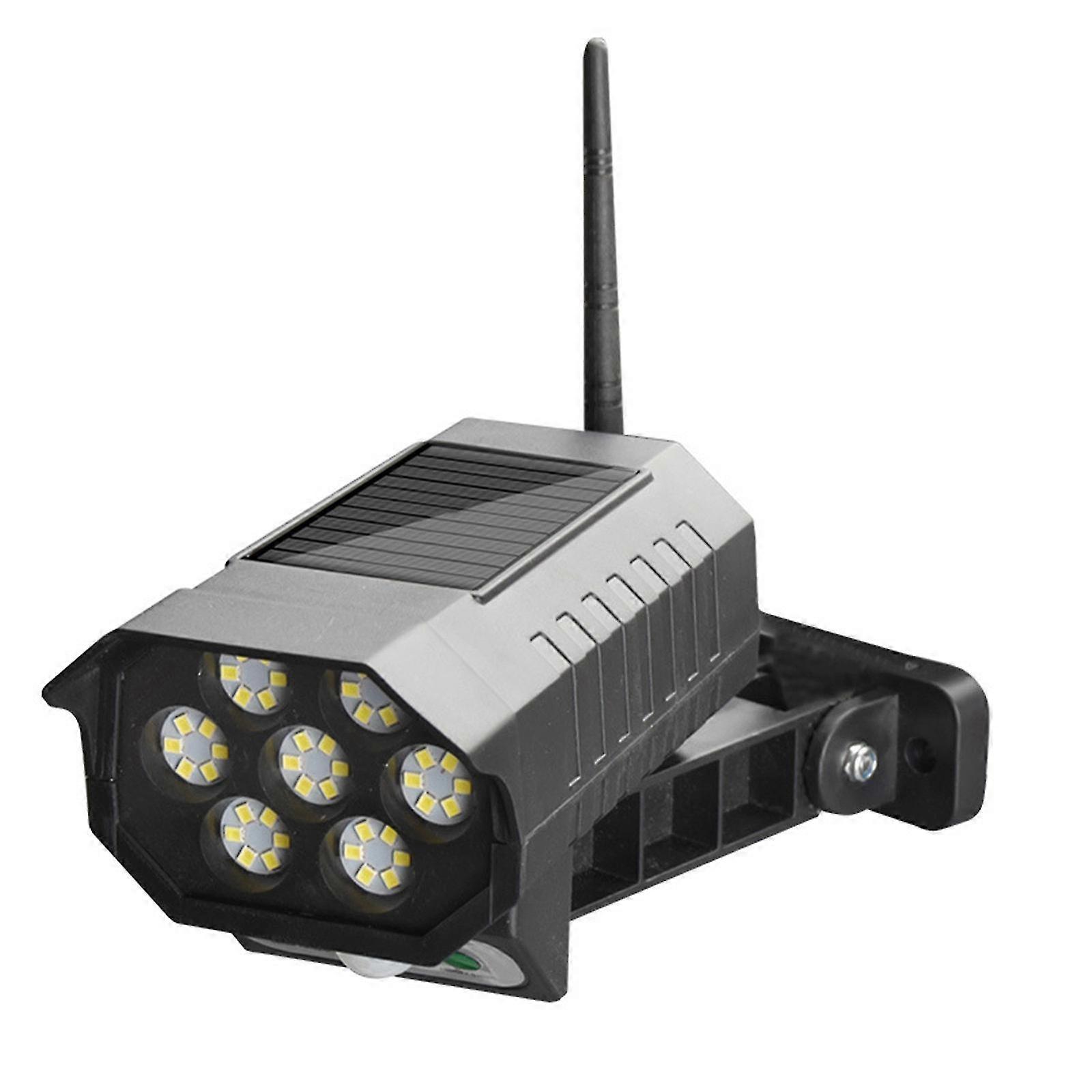 Solar Powered Human Sensor Security Fake Dummy Camera With Flashing Led Outdoor Use For Garden & Business