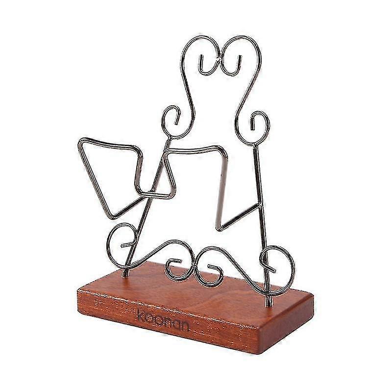 Koonan Coffee Filter Paper Rack Coffee Filter Paper Holder Black