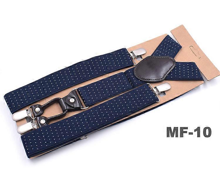 Adult Men's Four Clip Strap Elastic Strap
