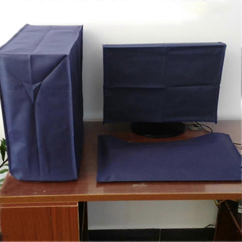 Computer-Abdeckung, Desktop-Staubschutz, LCD-Monitor, Host-Tastatur-Abdeckung, 3 Stück/Set