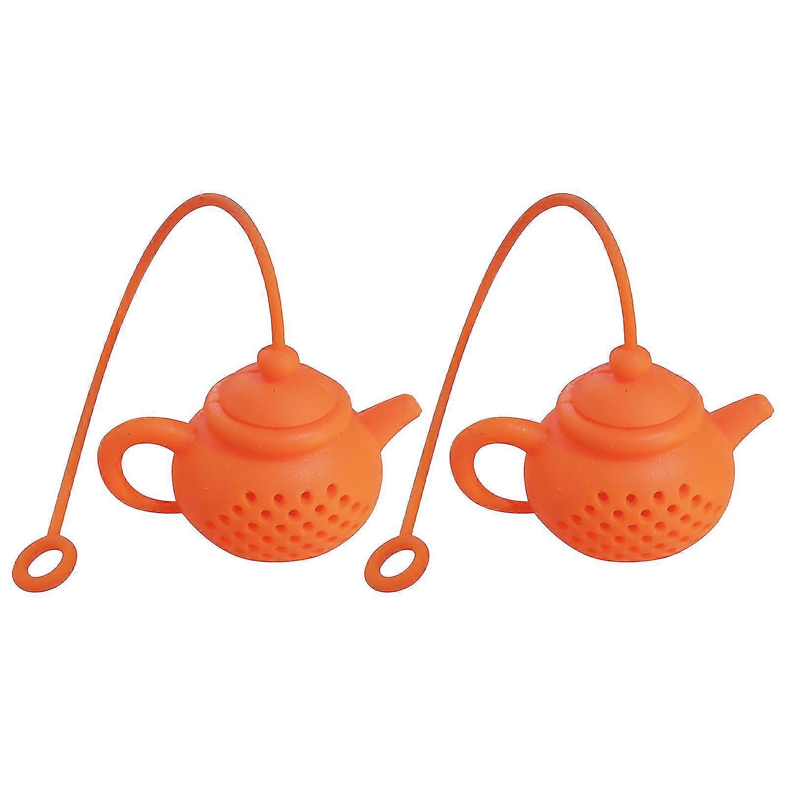 Details About Tea Infuser Strainer Silicone Tea Bag Leaf Filter Diffuser