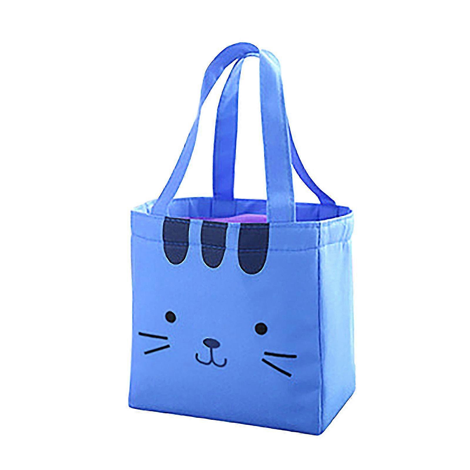 Cute Portable Thickened Heat Preservation Expression Lunch Bag