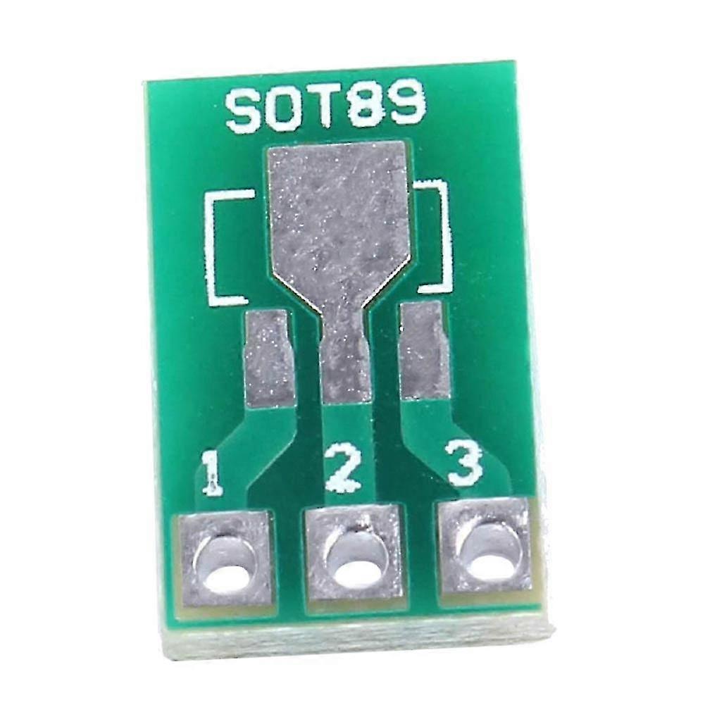 100pcs Sot89 Sot223 To Dip Pcb Board Pin Adapter Plate Double Sides 1.5mm 2.m To 2.54mm Pin Pitch