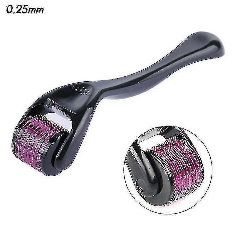 (0.25mm) 540 Titanium Micro Needle Face Roller Massager Regeneration Growth Skin Care Kit