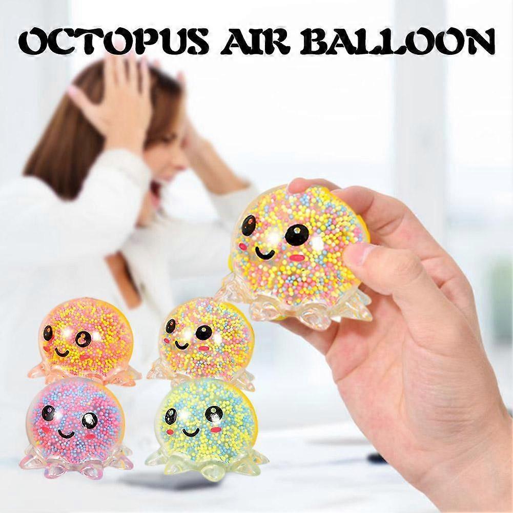 Pipihome Lot De 4 Balles Anti-Stress Squishy Sensoriel - Jouet Fidget TDAH Anxiété Enfants Adultes Pipihome Lot De 4 Balles Anti-Stress Squishy Sensoriel - Jouet Fidget TDAH Anxiété Enfants Adultes