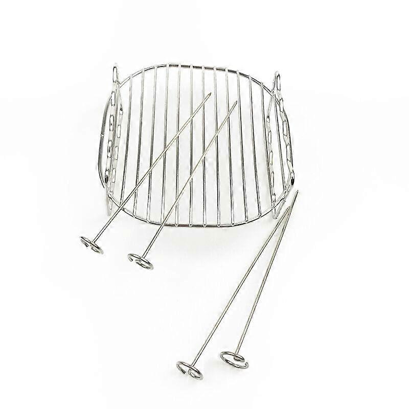 Air Fryer Accessories - Double Level Multifunction Rack with Skewer