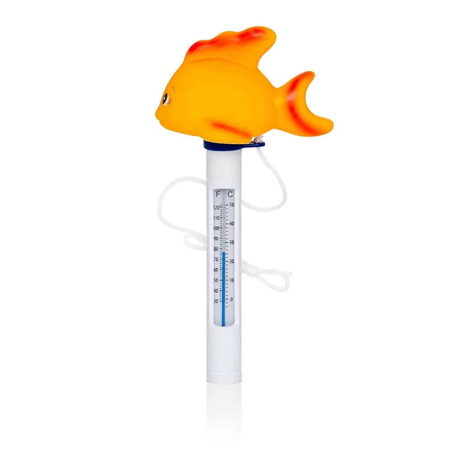 Floating Pool Thermometer | Fish | Floating Pool Thermometer Analog Thermometer for Water