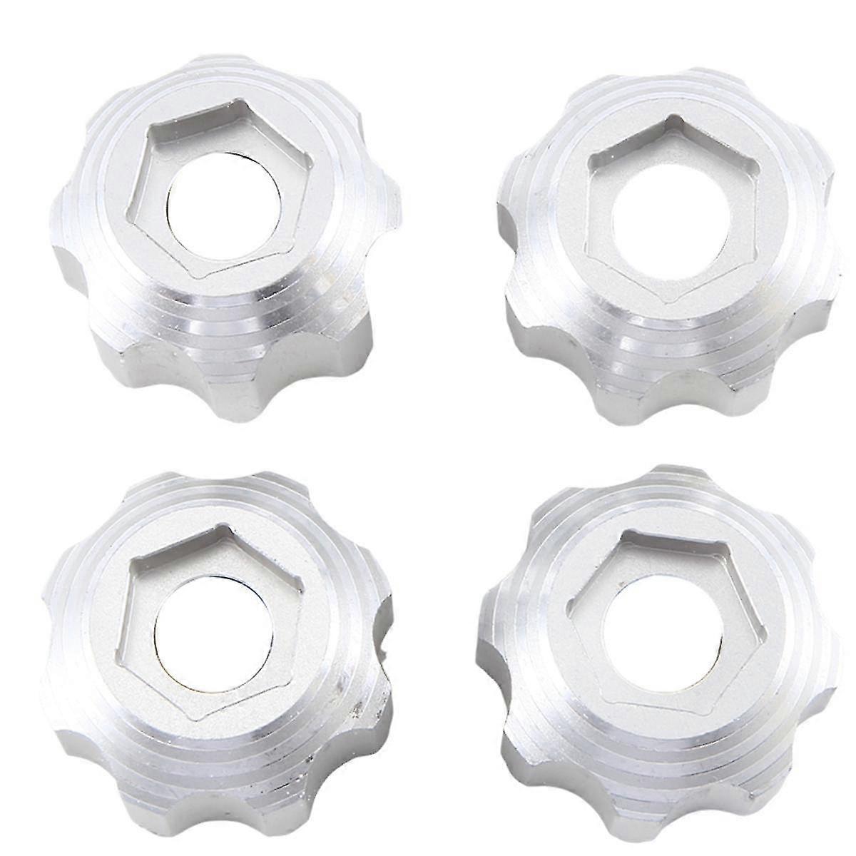 4Pcs Alloy Wheel Adapter 3.8 Inch Wheel Adapter for PL ProLine 3.8 Inch 8x32 to 17mm Wheel