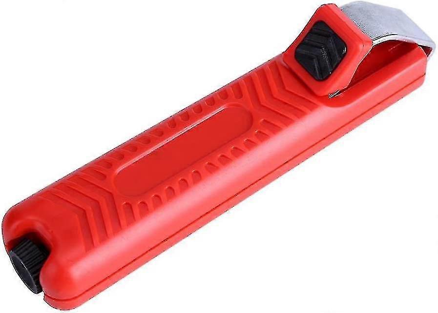 Cable Stripper - Mini Wire Stripper Knife Scissor Crimping Tool For Pvc Rubber Cable (8-28mm)