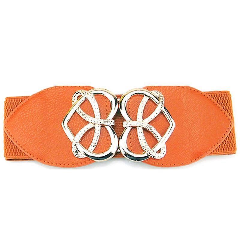 Ladies Girl Elastic Waistband Stretch Waist Belt