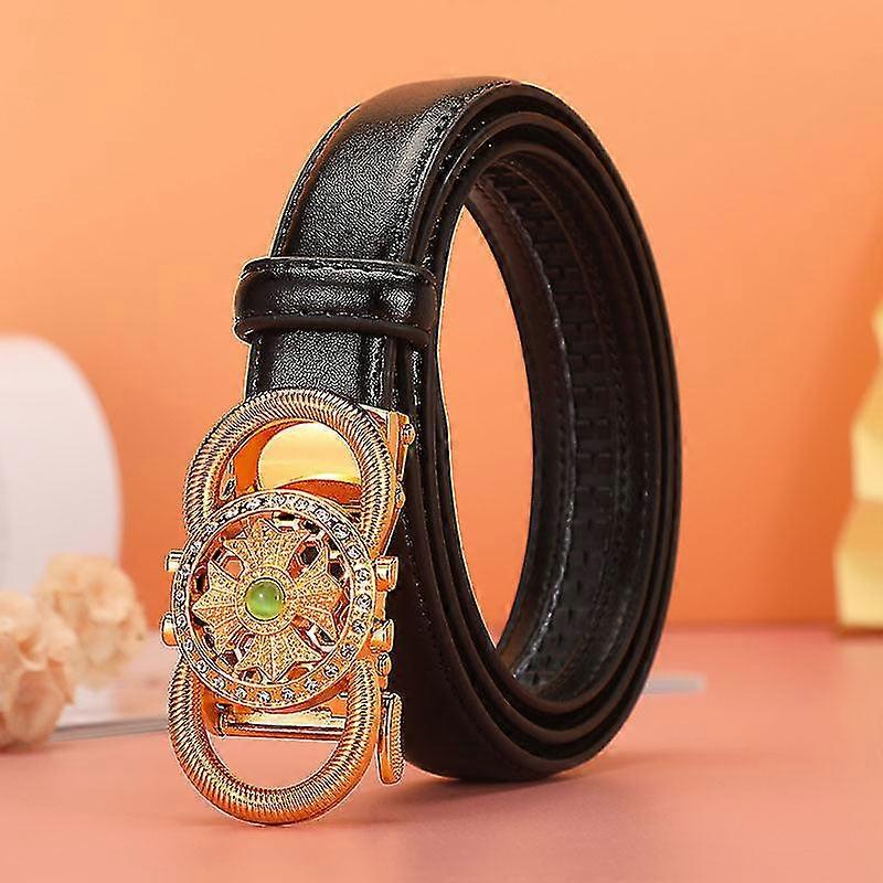 Running ceinture femme boucle automatique mode all-match ceinture de style coréen pour femmes