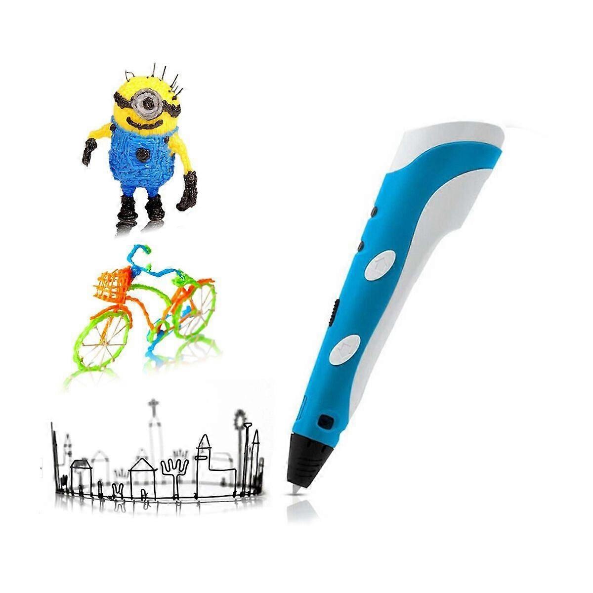 3D Printing Doodle Pen with and Filaments1pcs-Blue