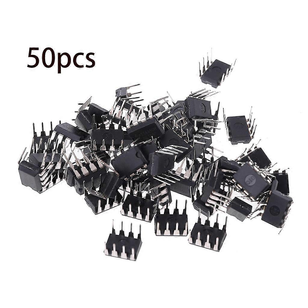 ALLECIN 50 Pezzi NE555 NE555P NE555N Timer IC Timers Bipolare Singolo Di Uso Generale 8 Pin - Foto 13