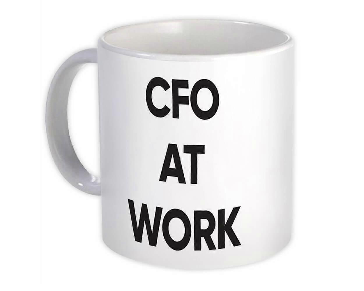Gift Mug: CFO At Work Job