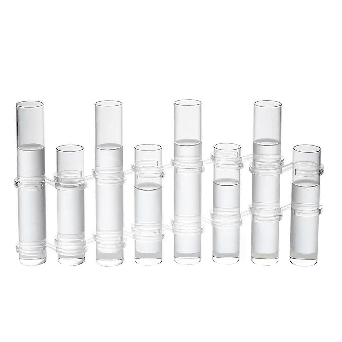 Hinged Flower Vase Different Heights Clear Cylinder Glass Test Tube Propagation Station, for of Ind
