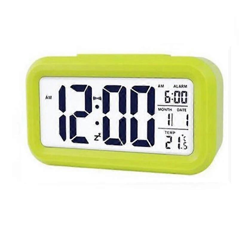 Digital LCD Alarm Clock with Calendar Thermometer SMTX