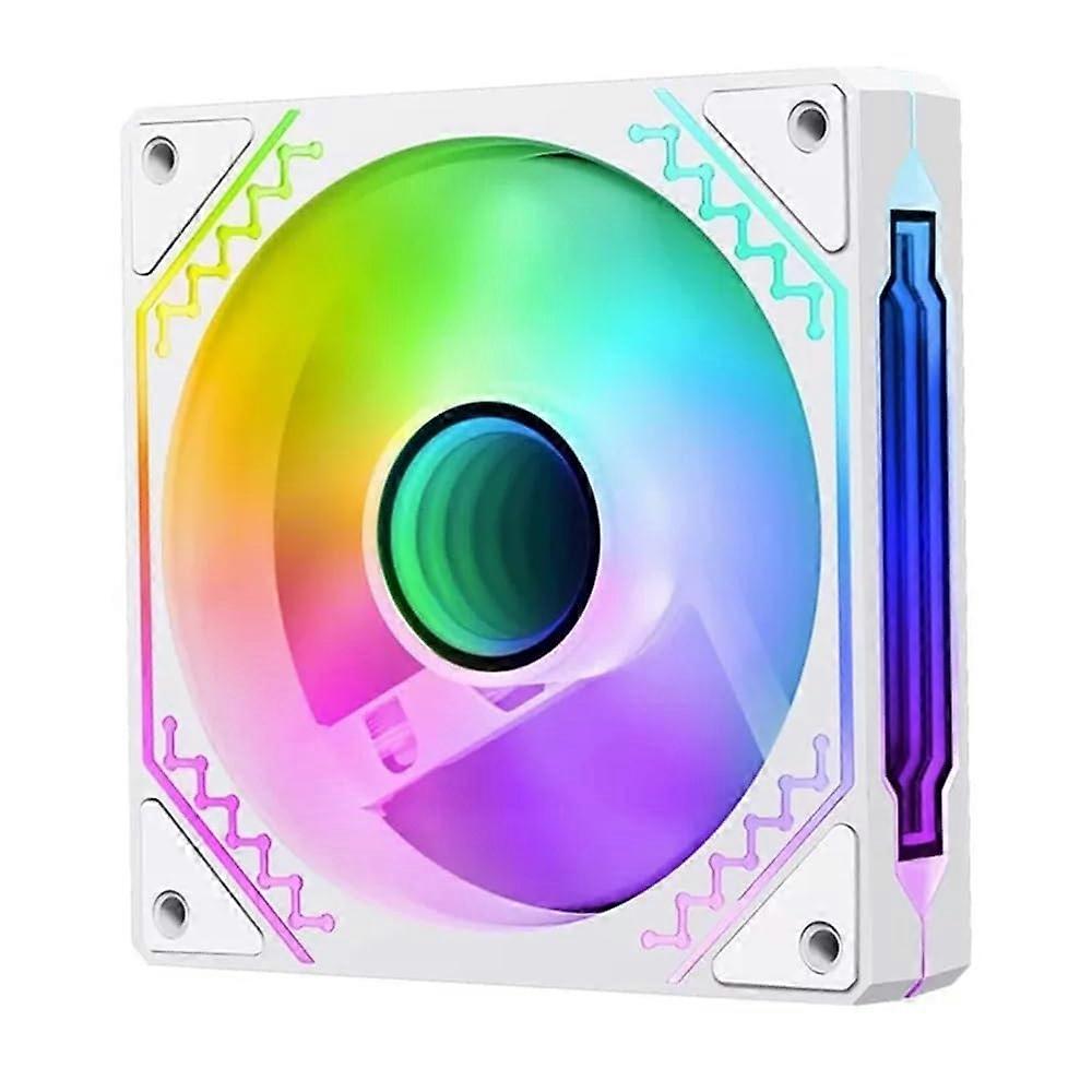 Positive flow PC fan white, prism 120mm GEN4 ARGB case fan