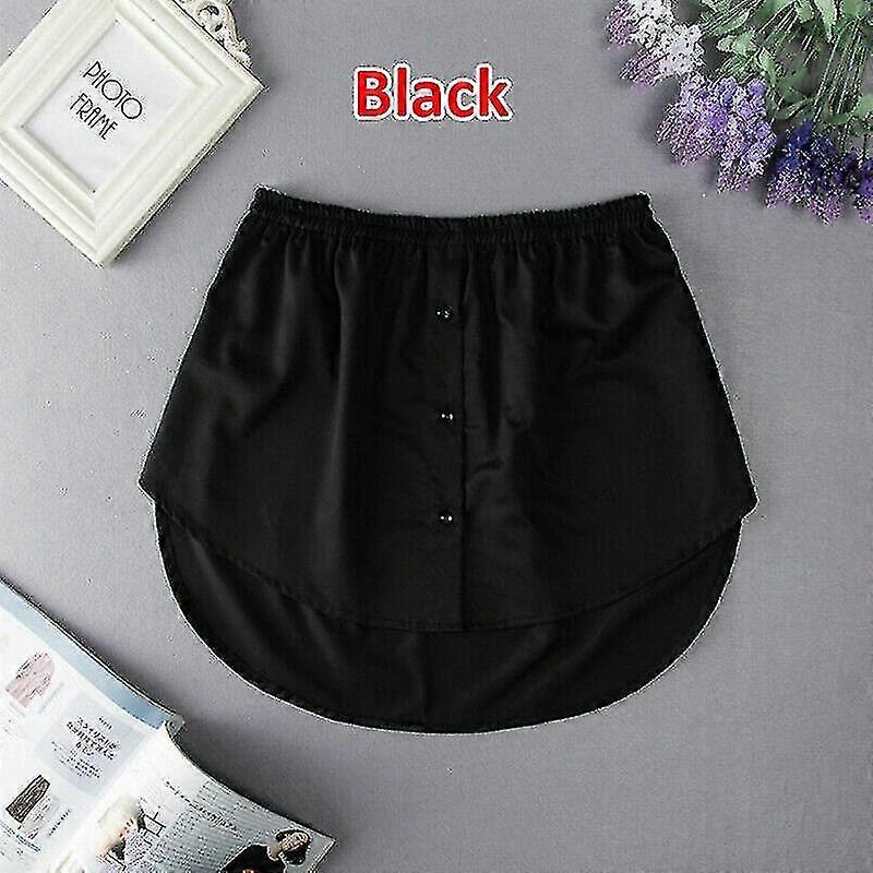 Detachable Women's Skirts Half Slips Stretch Fake Shirt Irregular Tail Hem Inner Skirt Ladies Underdress Petticoat Underskirt &ndash; Buy The Best Products In The Online Store