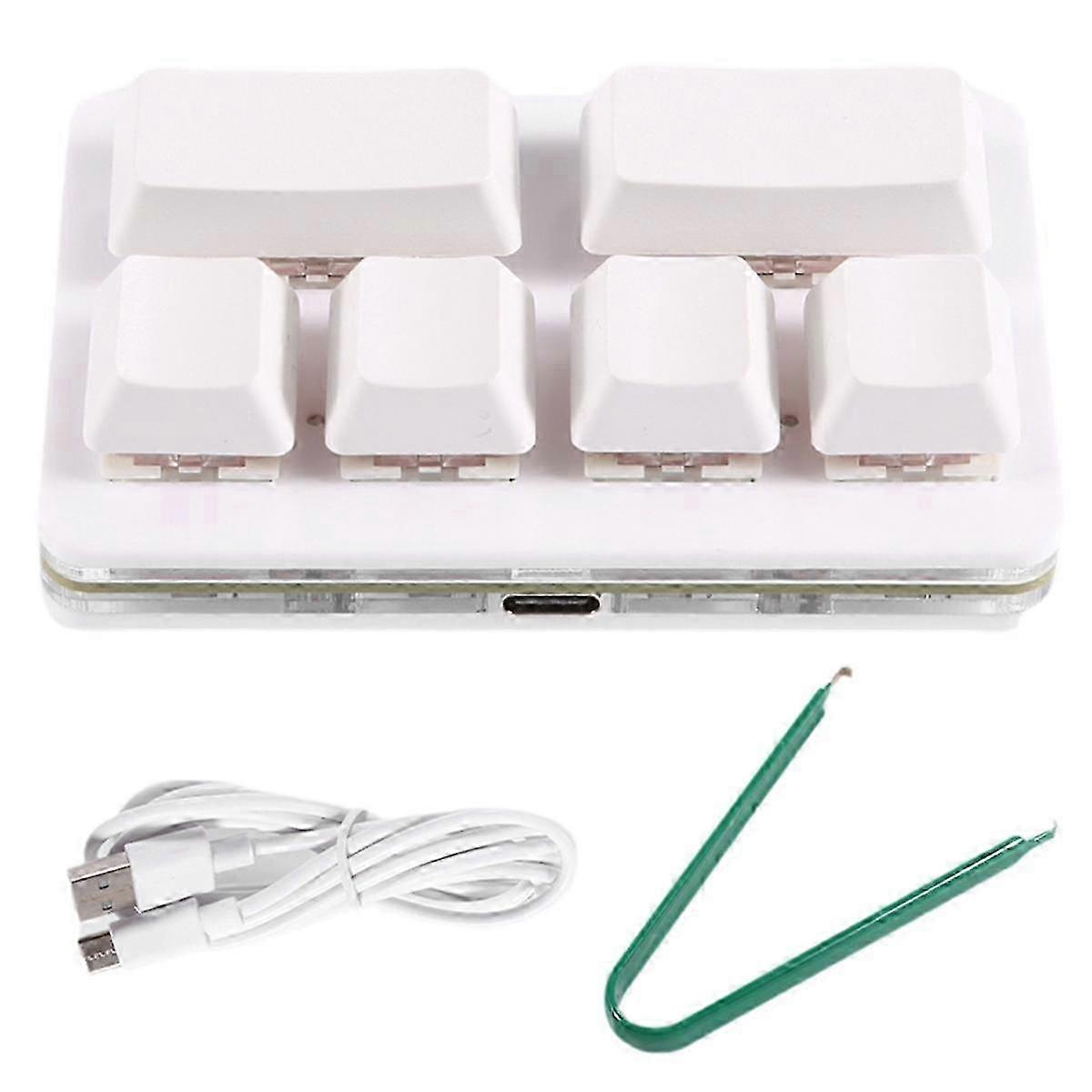 6 Keys Customized Shortcut Keyboard Gaming Recording Mute Stock Beater Hot Swap Mechanical Copy Paste Keyboard